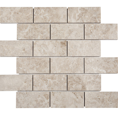 5x10 Cappucino Mosaic Polished