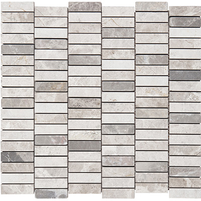 1.5x4.8 Grey Blend Shift Mosaic Mix Surface