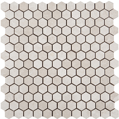 2.3Q Ice Beige Hexagon Mat