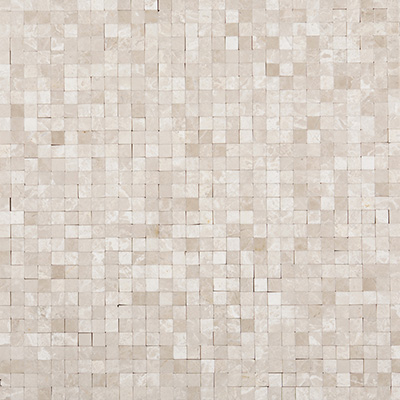 1x1 Ice Beige Mosaic Polished