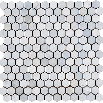 2.3Q Blue Sky Hexagon Tumbled