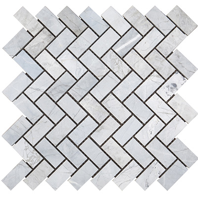 2.5x5 Blue Sky Herringbone Mat