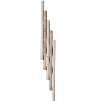 2x30.5 Toscana Shinbone Mosaic Polished